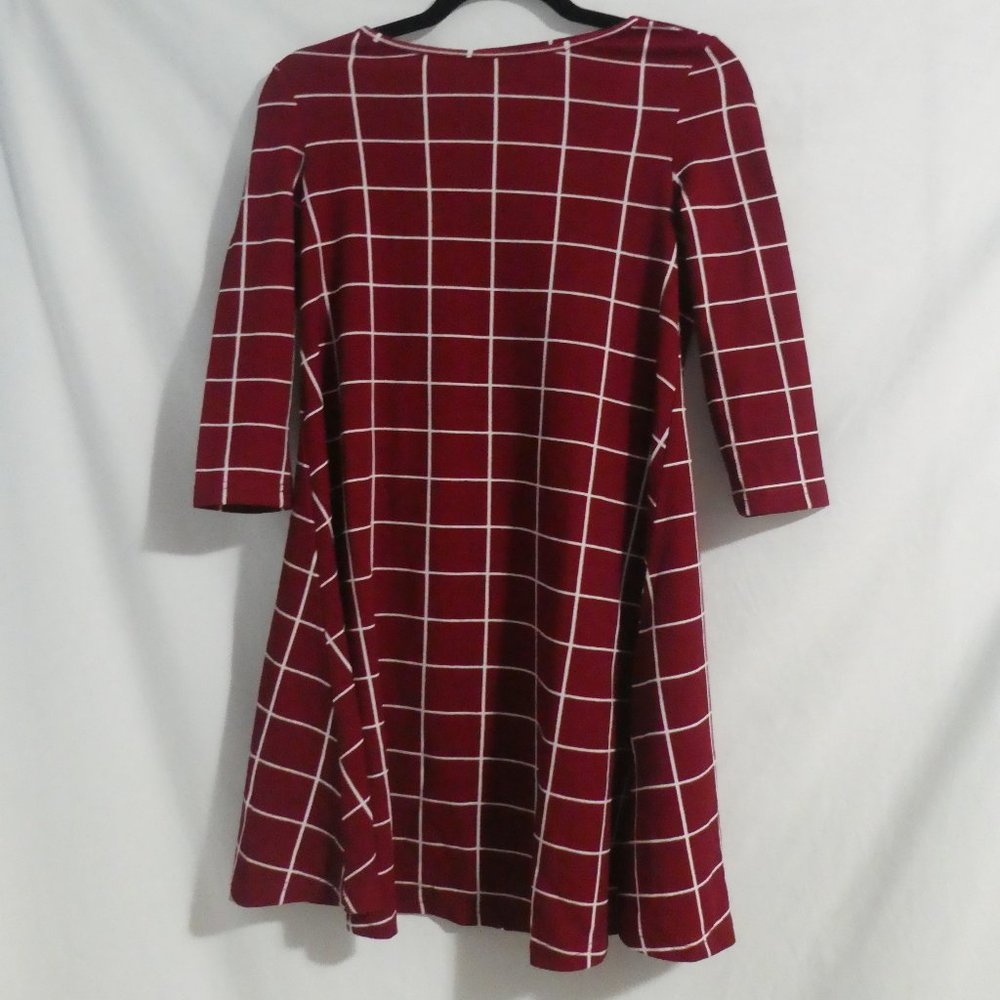 SHEIN | xs extra small | Red and White Checkered Dress | NWOT